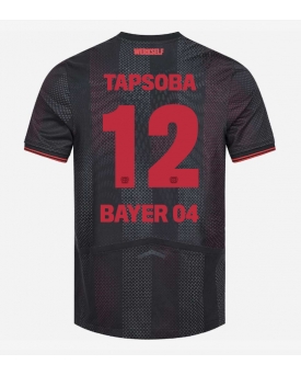 Billige Fotballdrakt Bayer Leverkusen Edmond Tapsoba #12 Replika Hjemmedrakt 2025-26 Kortermet Billige Fotballdrakt Bayer Leverkusen Edmond Tapsoba #12 Replika Hjemmedrakt 2025-26 Kortermet